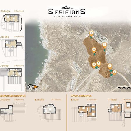 SNAKE - Serifians Vagia (Serifos) Bagian luar foto